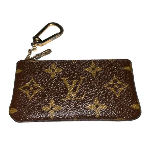 Vintage Louis Vuitton Monogram Pochette Cles Coin Pouch Key Holder - Picture 4 of 14